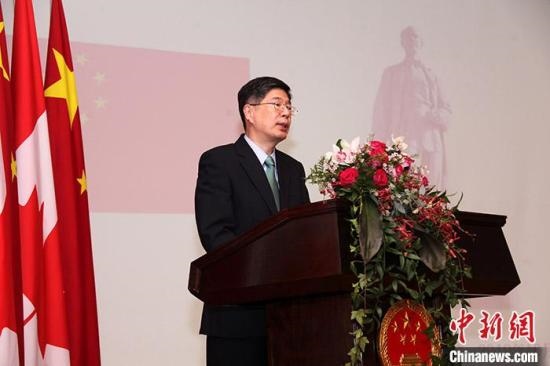 資料圖：中國駐加大使叢培武。<a target='_blank' href='/'>中新社</a>記者 余瑞冬 攝