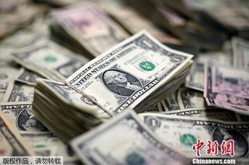 圖二 資料圖：美元紙幣。