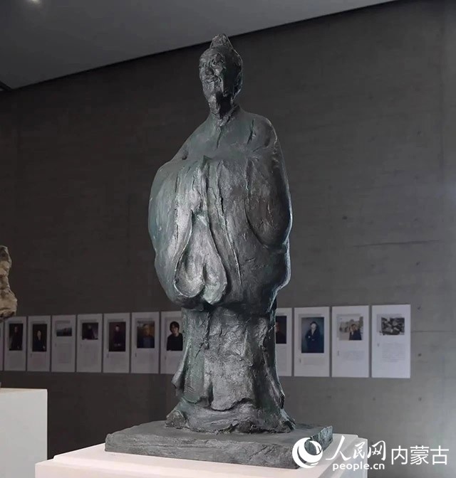 吳為山作品《管子》。實(shí)習(xí)生 楊光攝
