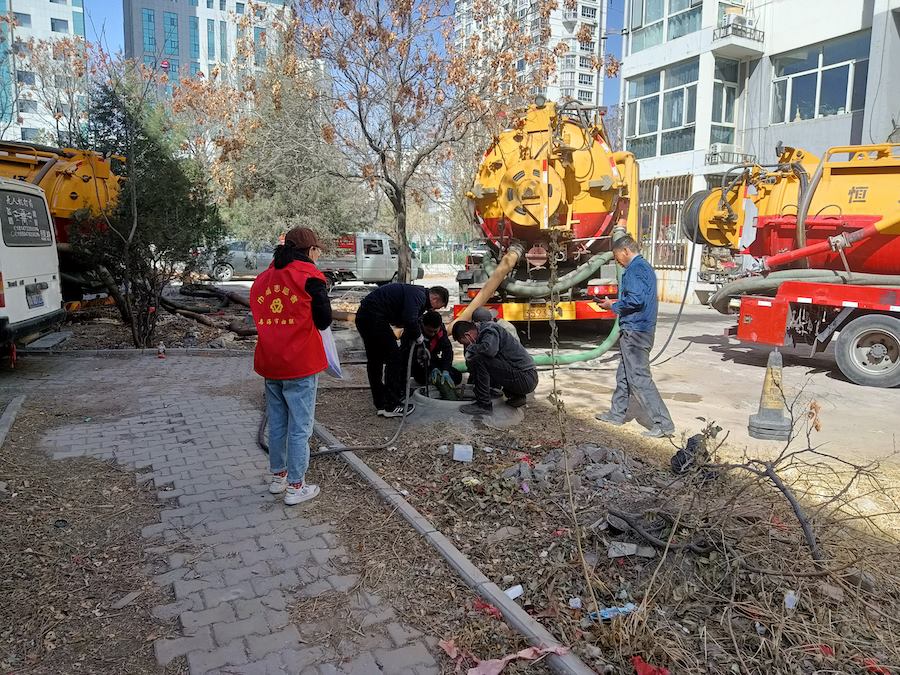現(xiàn)場疏通了管道。.png