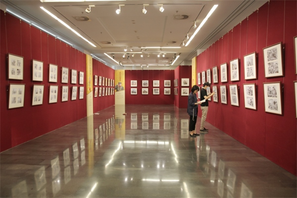 展覽現(xiàn)場。出版社供圖
