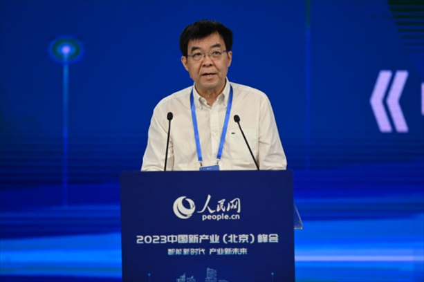 社會科學(xué)文獻出版社社長王利民。人民網(wǎng)記者 于凱攝