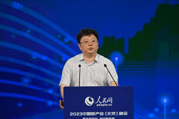 傳播內(nèi)容認(rèn)知全國重點實驗室首席科學(xué)家張勇東。人民網(wǎng)記者 于凱攝