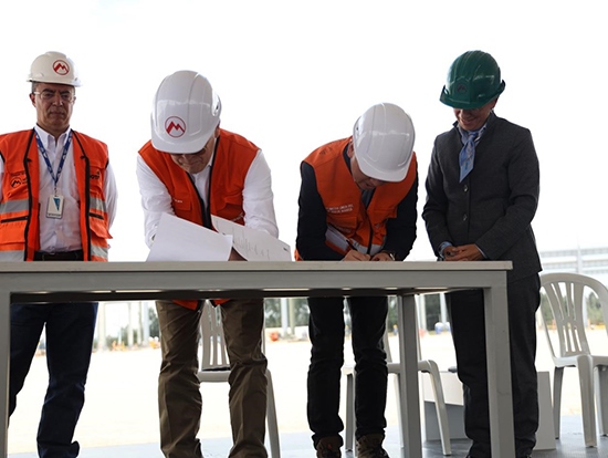 建設(shè)期開工令正式簽署。波哥大地鐵一號線項目公司供圖