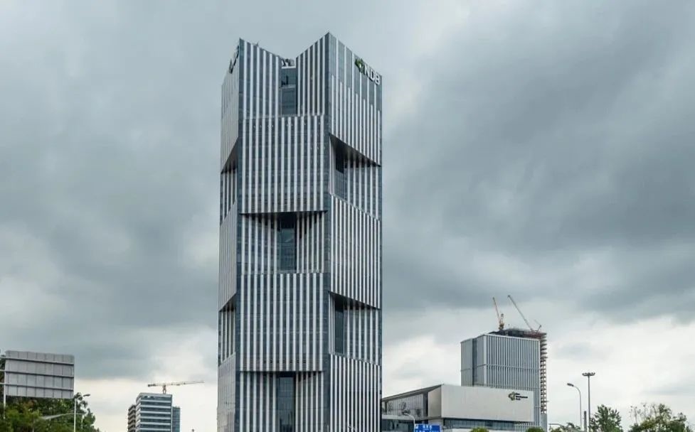 上海浦東新區(qū)，金磚國家新開發(fā)銀行總部大樓。
