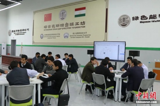 2023年4月，位于杜尚別的塔吉克斯坦魯班工坊課堂。張碩 攝