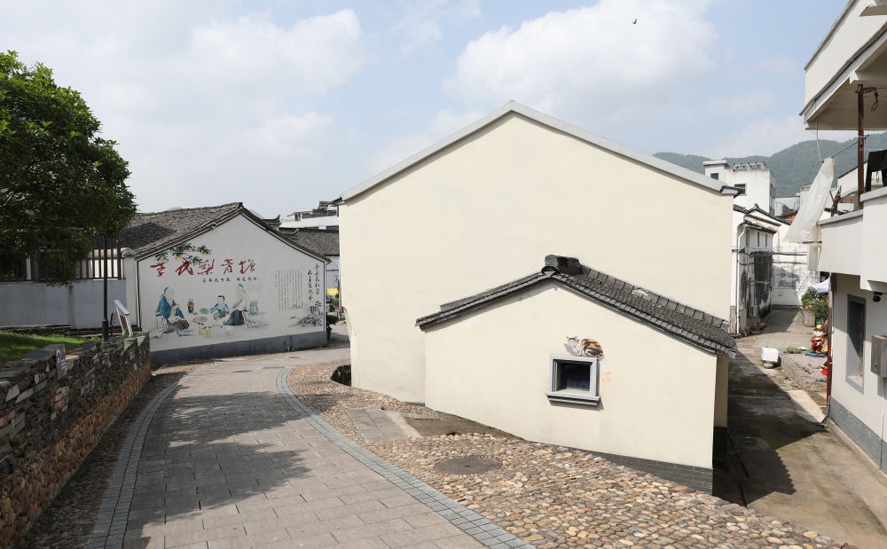 浙江省義烏市李祖村一景（2023年5月23日攝）。