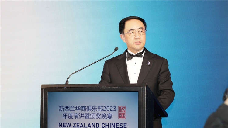 新西蘭華商聯(lián)合總會(huì)主席楊健。攝影：張凱