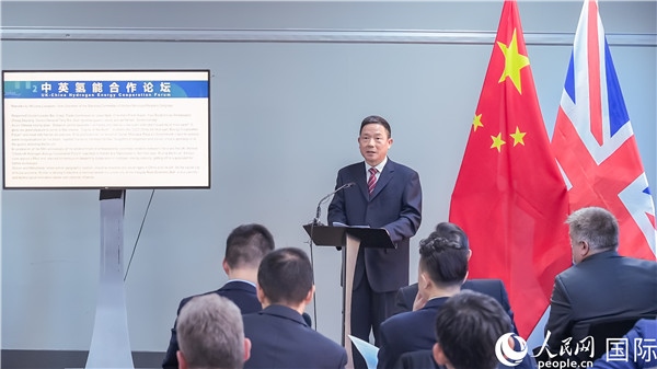 武漢市人大常委會副主任龍良文致辭。人民網(wǎng) 郭錦標攝