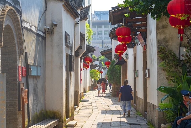 2019年6月28日，福建福州，三坊七巷風(fēng)光。
