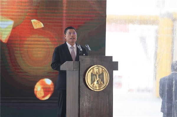 李永明發(fā)表講話。主辦方供圖