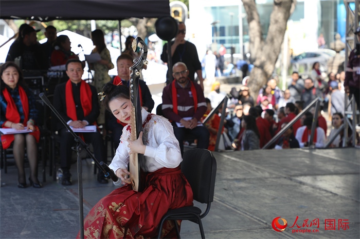 活動現(xiàn)場。人民網(wǎng) Ernesto Domínguez攝