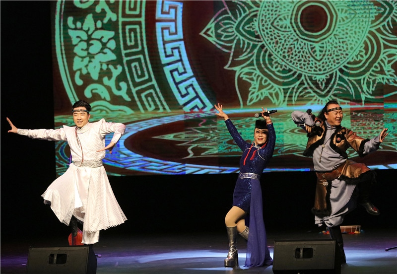 2024年“四海同春”慰僑訪演團(tuán)亞太團(tuán)新西蘭惠靈頓演出現(xiàn)場。圖片由陸欣讌、孟韜、葉勇提供