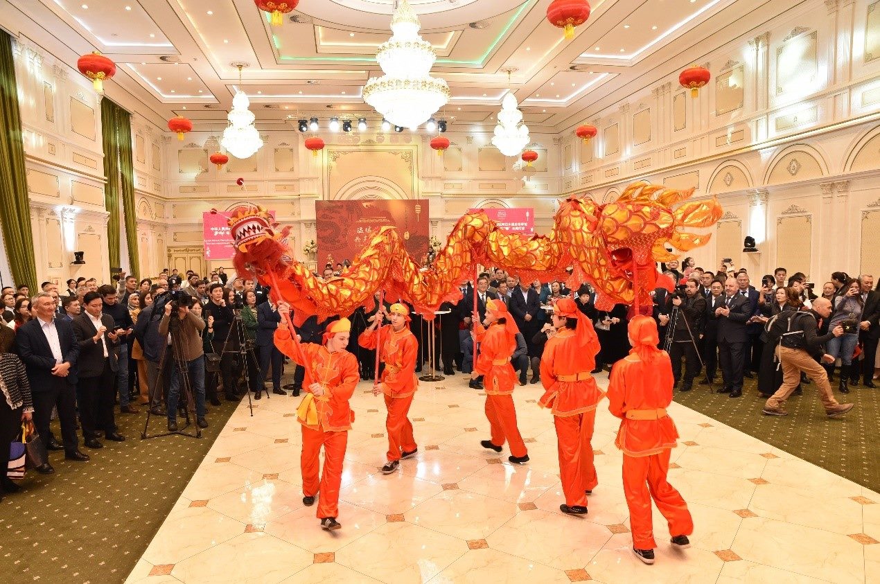 活動現(xiàn)場。中國駐阿拉木圖總領(lǐng)館供圖