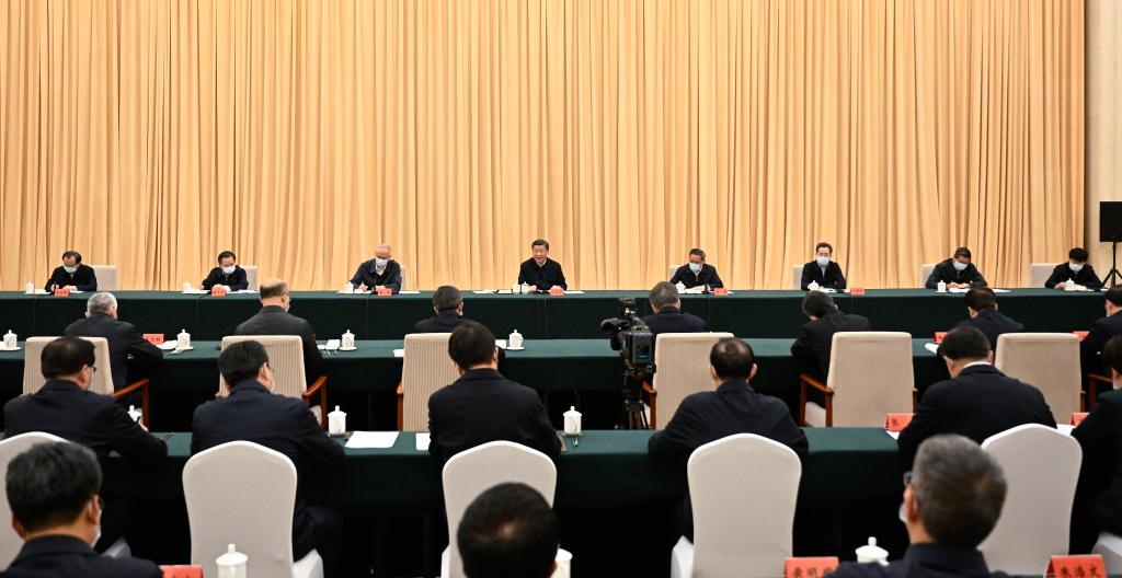 2023年5月11日至12日，習(xí)近平總書記在河北考察，主持召開深入推進(jìn)京津冀協(xié)同發(fā)展座談會并發(fā)表重要講話。新華社記者 李學(xué)仁 攝