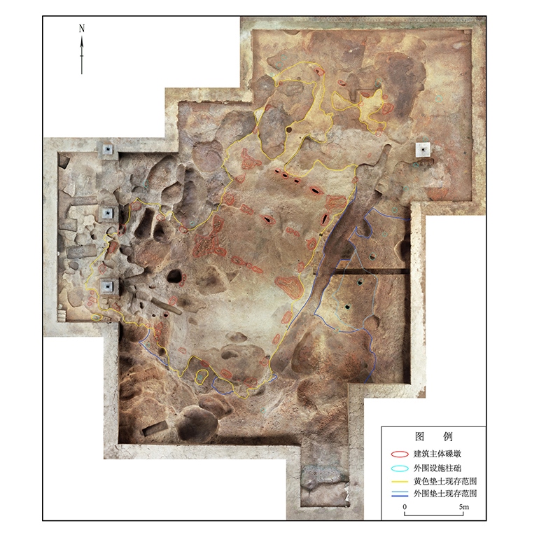 屈家?guī)X文化大型建筑F38正射影像。中國文物報社供圖