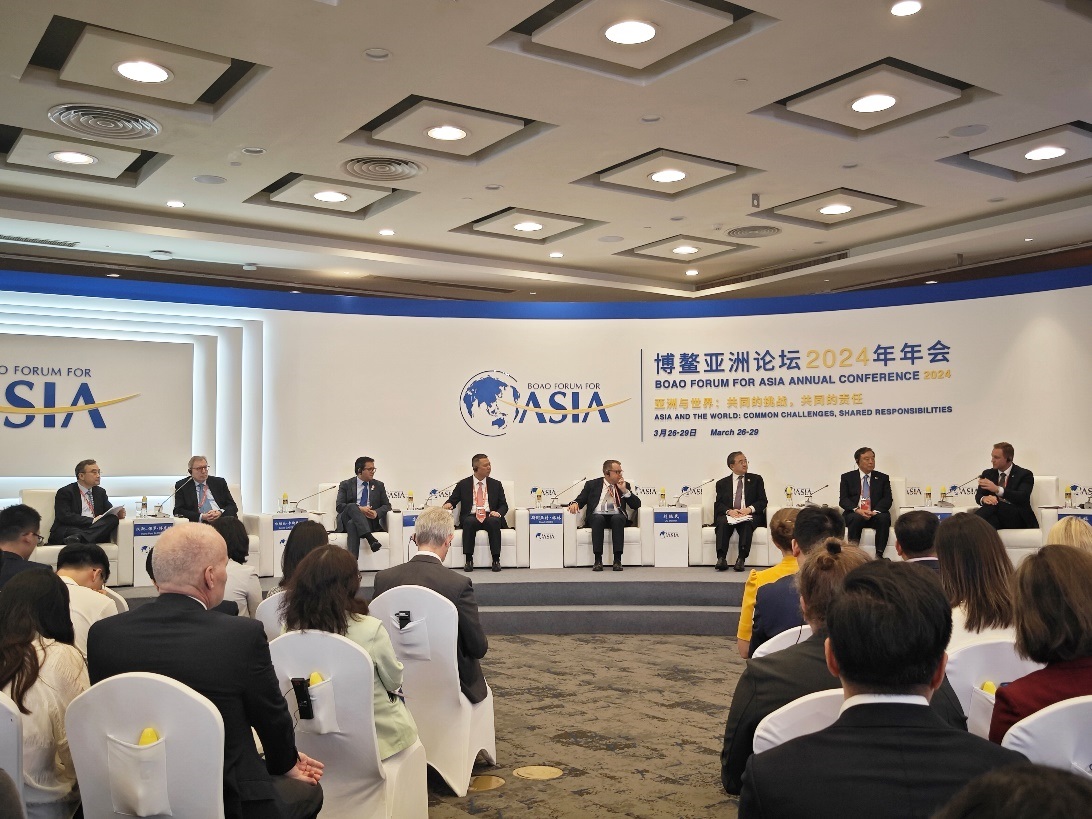 博鰲亞洲論壇2024年年會“加快應(yīng)對氣候變化行動”分論壇。