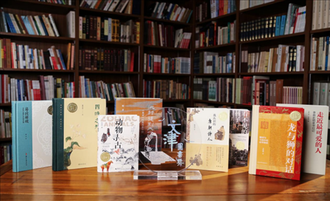 第十九屆文津圖書獎(jiǎng)部分獲獎(jiǎng)圖書。國(guó)家圖書館供圖
