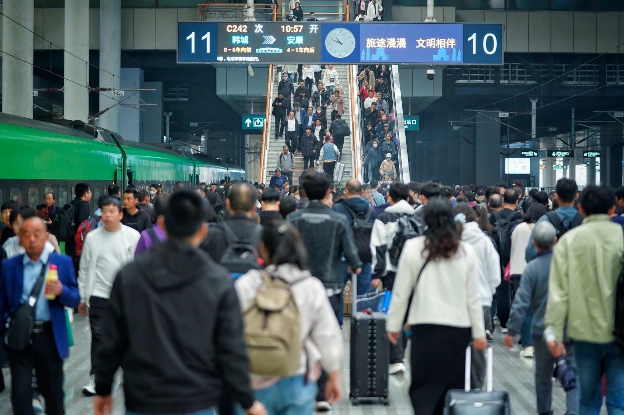 鐵路“五一”小長(zhǎng)假運(yùn)輸今日啟動(dòng)。國(guó)鐵集團(tuán)供圖