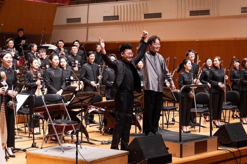 中國(guó)音樂學(xué)院第四屆學(xué)生管弦樂作曲比賽決賽音樂會(huì)上演。校方供圖
