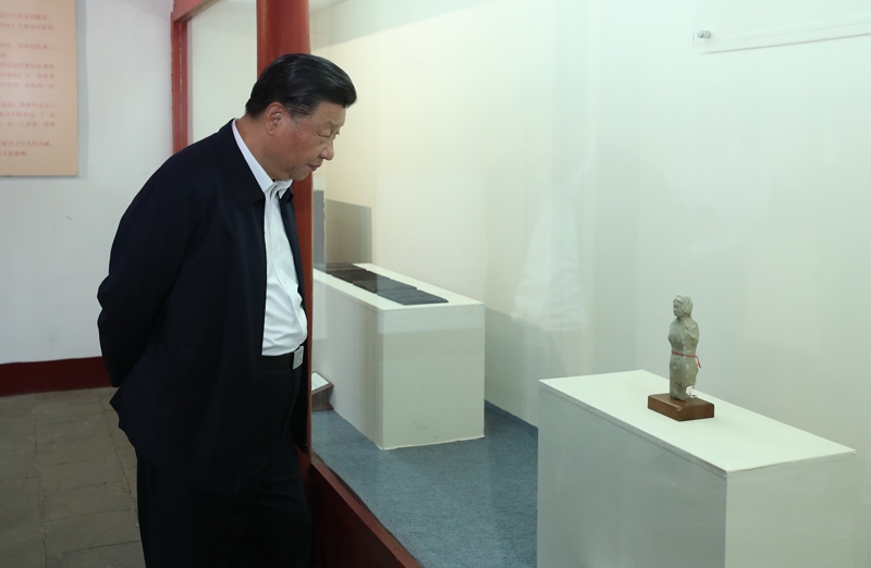 2021年5月12日，習(xí)近平總書記在河南省南陽市考察東漢醫(yī)學(xué)家張仲景的墓祠紀(jì)念地醫(yī)圣祠。