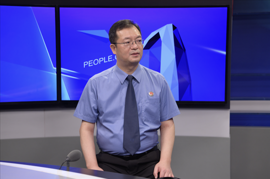 福建省泉州市人民檢察院檢察長(zhǎng)施建清。人民網(wǎng)記者 王曉嘯攝