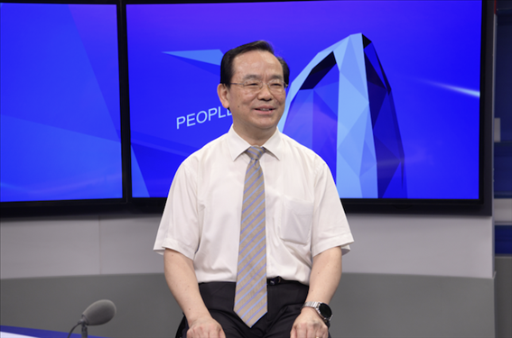 中國(guó)人民大學(xué)法學(xué)院教授、博士生導(dǎo)師楊建順。人民網(wǎng)記者 王曉嘯攝