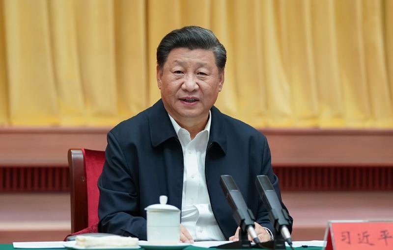 △2020年9月17日，習(xí)近平總書記在湖南長沙主持召開基層代表座談會并發(fā)表重要講話，聽取基層干部群眾代表對“十四五”規(guī)劃編制的意見和建議。