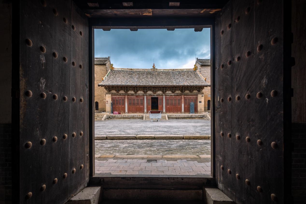 高平市崇明寺一角。蘇唐詩攝