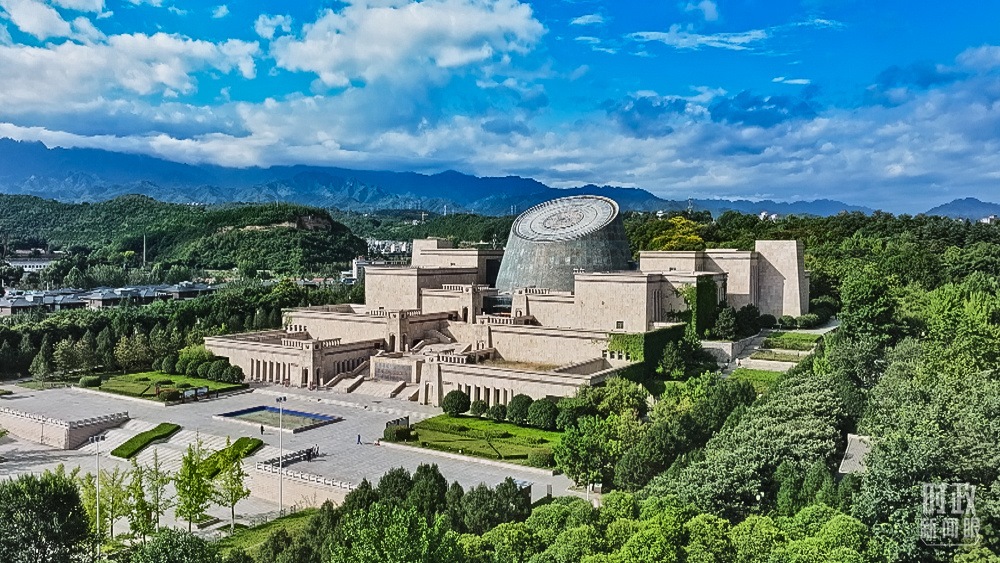 △ 寶雞青銅器博物院。（總臺(tái)記者趙振凱拍攝）