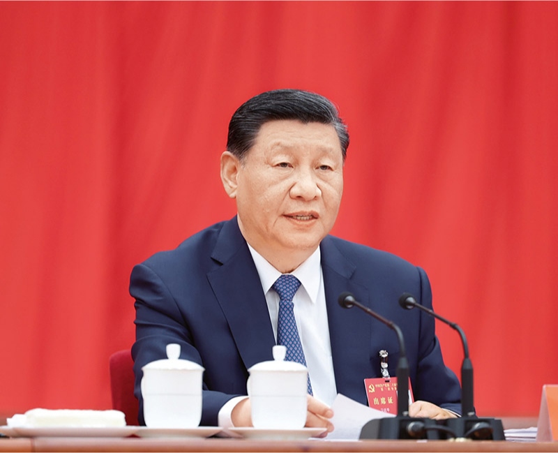 中國(guó)共產(chǎn)黨第二十屆中央委員會(huì)第三次全體會(huì)議，于2024年7月15日至18日在北京舉行。中央委員會(huì)總書(shū)記習(xí)近平作重要講話。 新華社記者 鞠鵬/攝