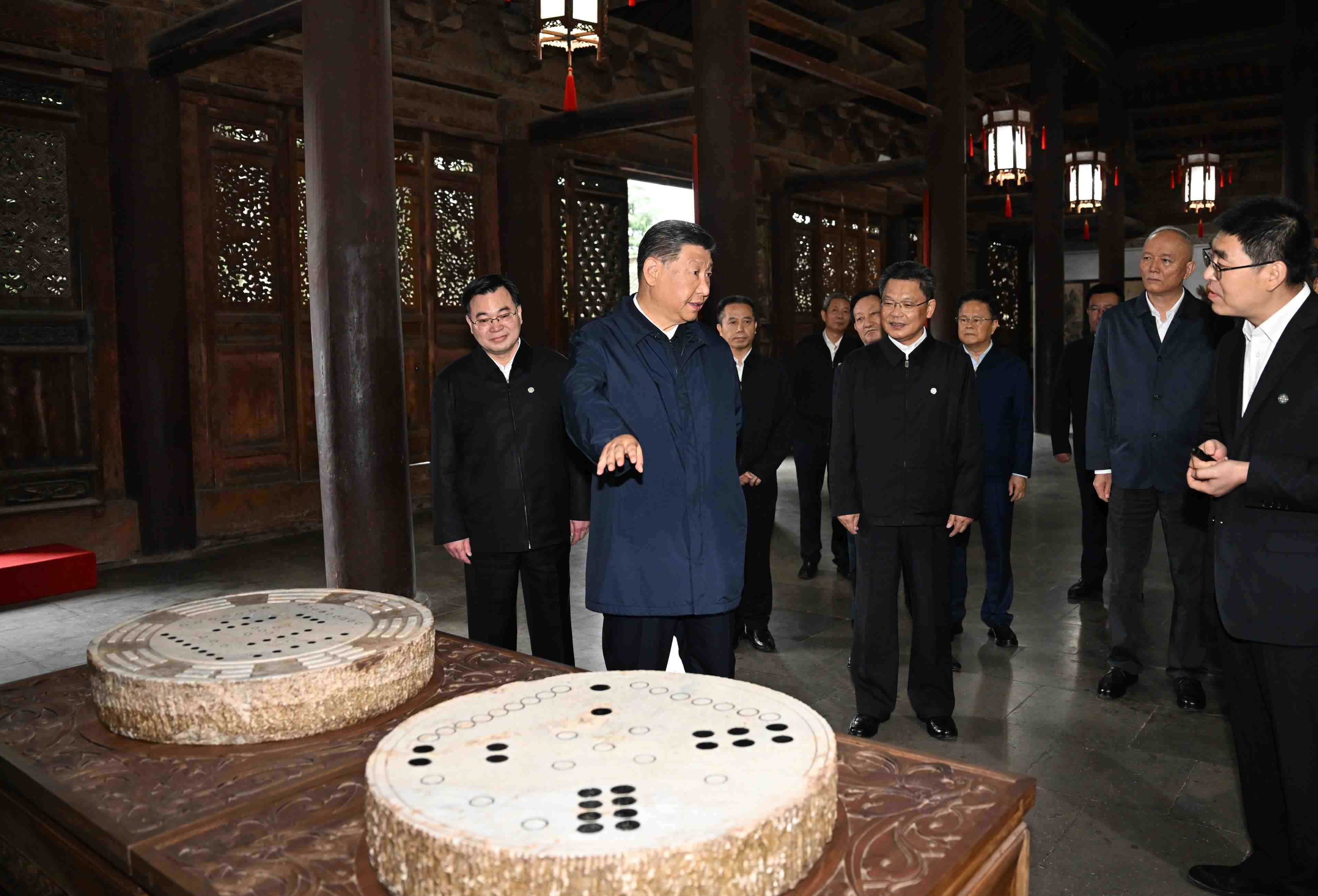 2024年9月10日，習(xí)近平總書記在甘肅天水考察了全國(guó)重點(diǎn)文物保護(hù)單位伏羲廟。