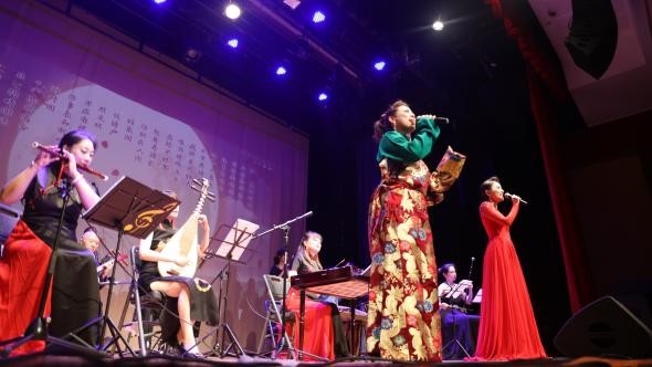 圖為演出場(chǎng)景。拉巴特中國(guó)文化中心供圖