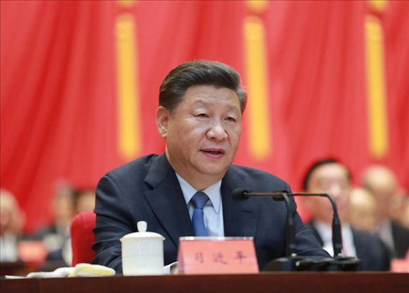 2019年9月20日，中央政協(xié)工作會(huì)議暨慶祝中國(guó)人民政治協(xié)商會(huì)議成立70周年大會(huì)在全國(guó)政協(xié)禮堂召開(kāi)。中共中央總書(shū)記、國(guó)家主席、中央軍委主席習(xí)近平出席大會(huì)并發(fā)表重要講話。新華社記者 丁林 攝