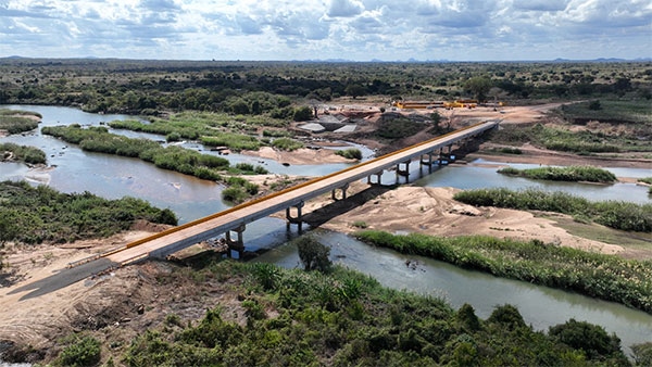 莫桑比克魯里奧大橋。中國(guó)電建供圖