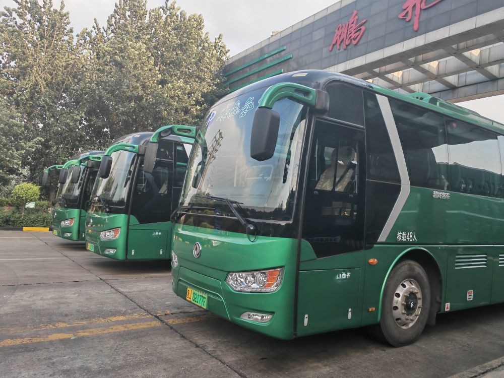 2024年9月4日拍攝的鵬飛集團(tuán)的氫能大巴車。新華社記者 王勁玉 攝