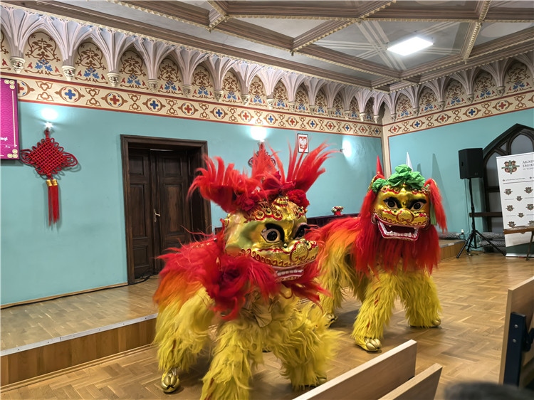 托倫雅蓋隆學(xué)院禮堂巡演現(xiàn)場(chǎng)。主辦方供圖。