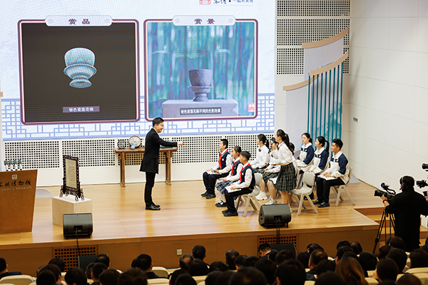 首屆全國“博物館里的大思政課”示范交流活動。學校供圖