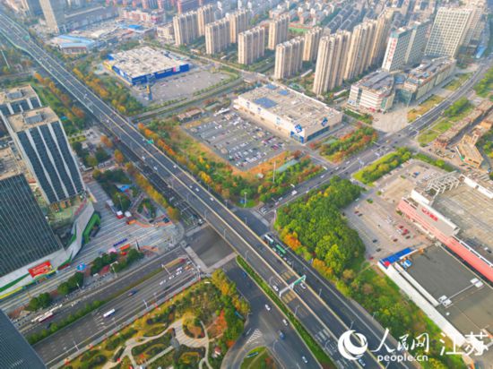 崇川區(qū)北大街便民商圈。人民網(wǎng)記者 王繼亮攝