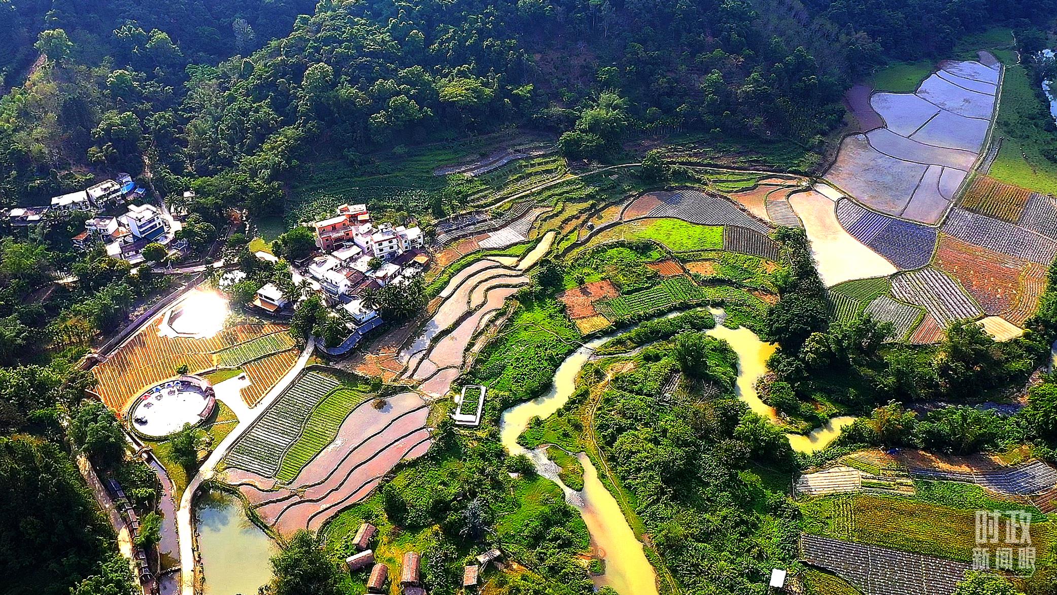 海南省五指山市水滿鄉(xiāng)毛納村。（總臺(tái)央視記者劉琦拍攝）