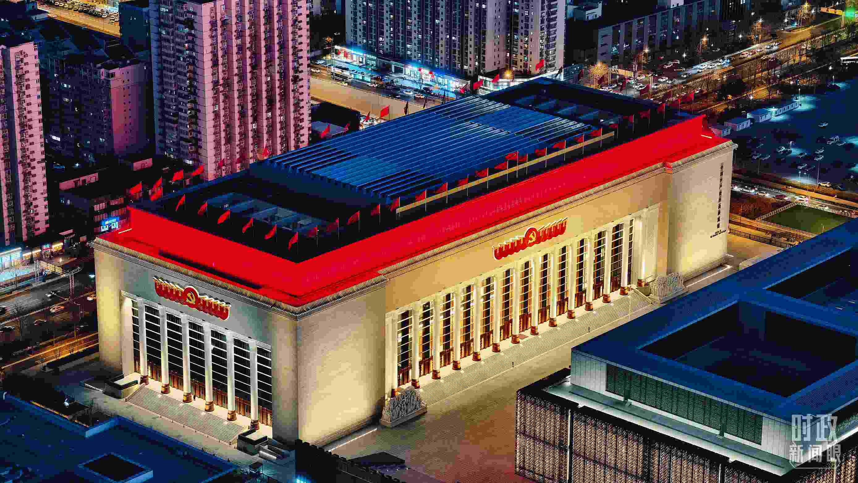 △中國共產(chǎn)黨歷史展覽館。（總臺央視記者張宇拍攝）