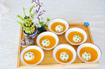 參賽作品“白雪尋蓮”。主辦方供圖