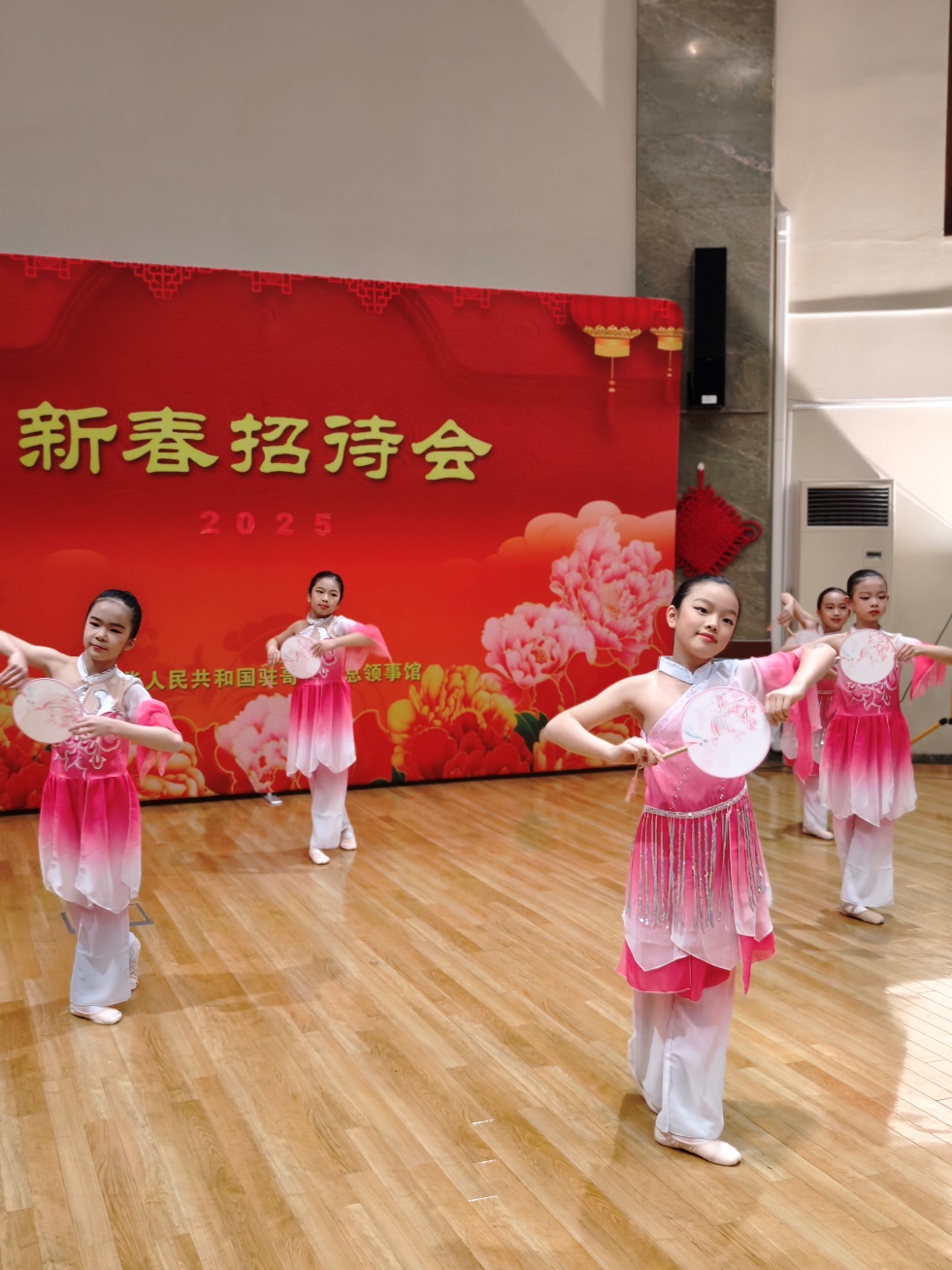 兒童舞蹈表演。中國(guó)駐哥德堡總領(lǐng)館供圖