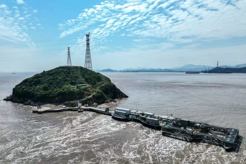 LHD潮流能發(fā)電站。受訪者供圖