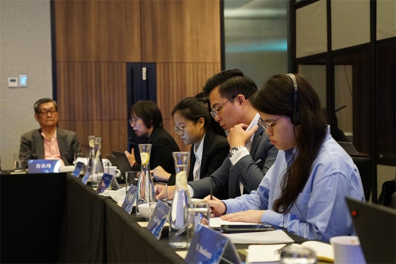 分享會(huì)現(xiàn)場(chǎng)，中馬兩國(guó)記者認(rèn)真記錄。林俊揚(yáng)攝