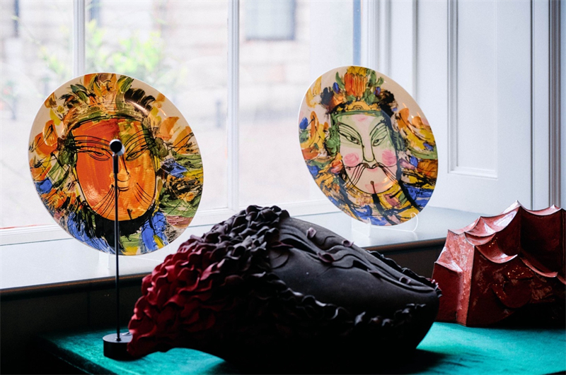 倫敦手工周中國(guó)館展品。楊浩鵬攝