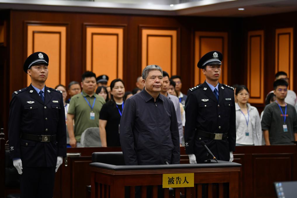 現(xiàn)場圖。（廣西壯族自治區(qū)南寧市中級人民法院供圖）